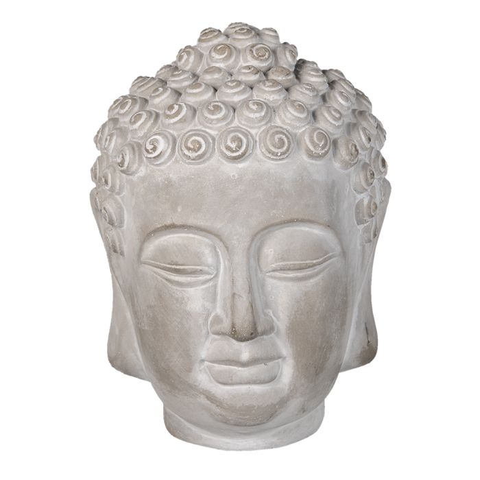 Statue head Buddha 15x15x19 cm - pcs