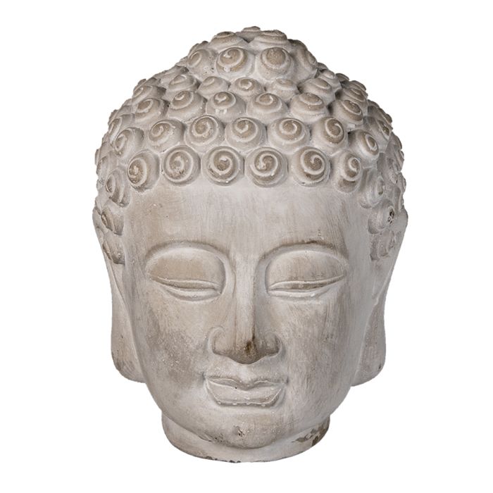 Statue head Buddha 13x14x17 cm - pcs     