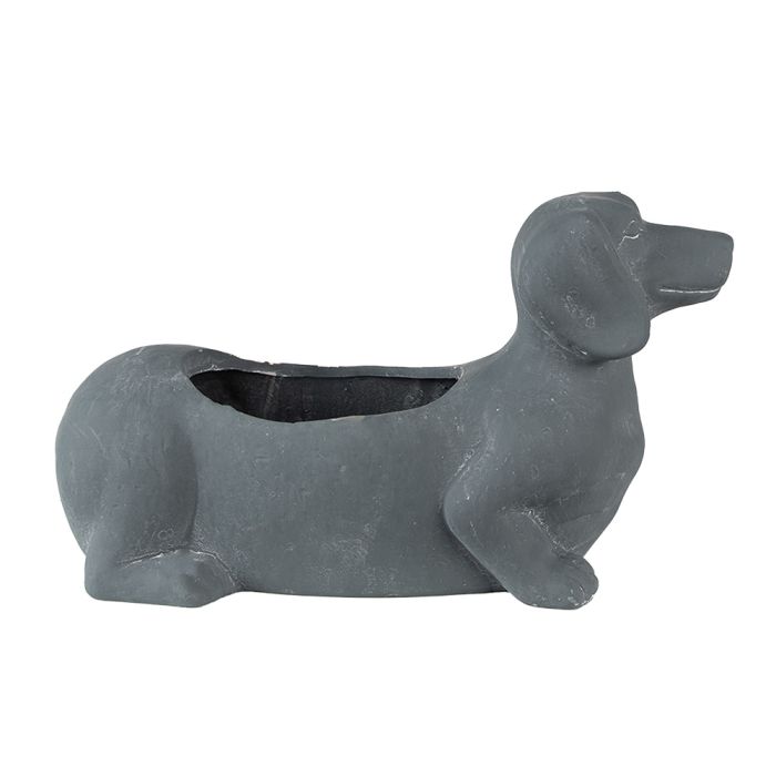 Flowerpot dog 30x12x16 cm - pcs