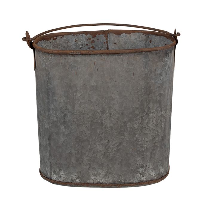 Decoration bucket 24x14x28 cm - pcs