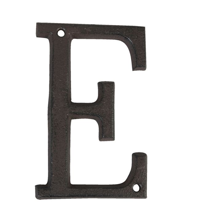 Letter E 8x1x13 cm - pcs