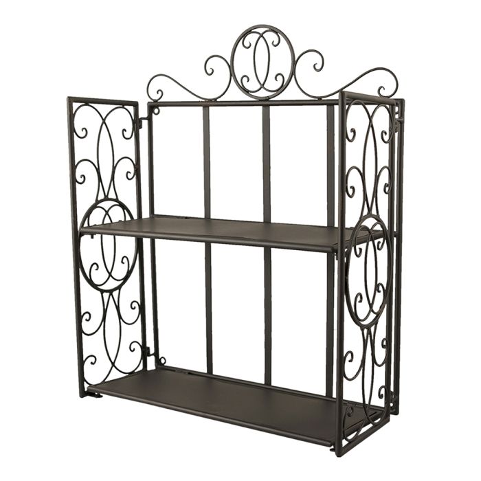 Wall rack iron 41x18x53 cm - pcs