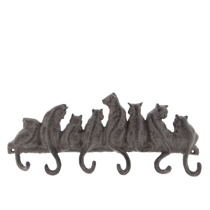 Coat rack cats 36x5x16 cm - pcs