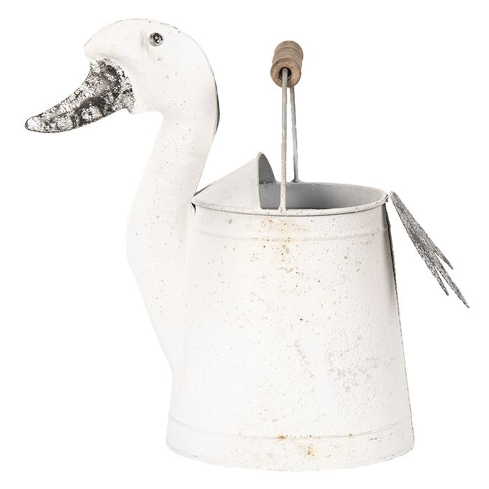 Decoration watering can duck 31x16x27 cm - pcs