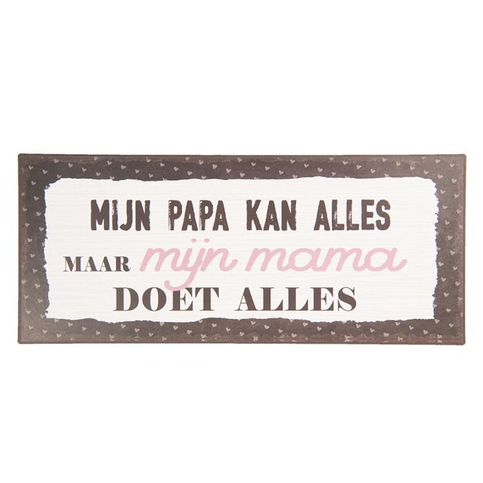 Quote board 30x1x13 cm - pcs