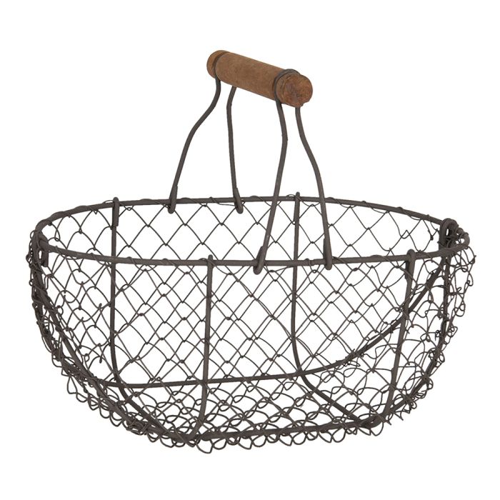 Iron basket 24x16x11/23 cm - pcs     