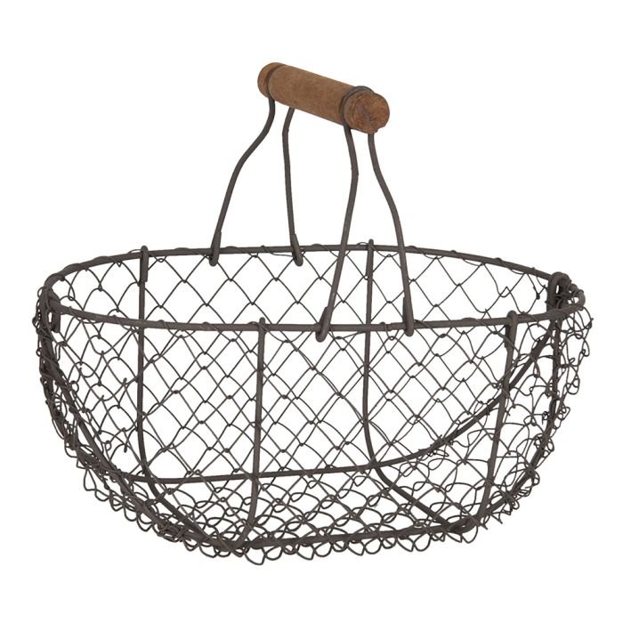 Iron basket 24x16x11/23 cm - pcs