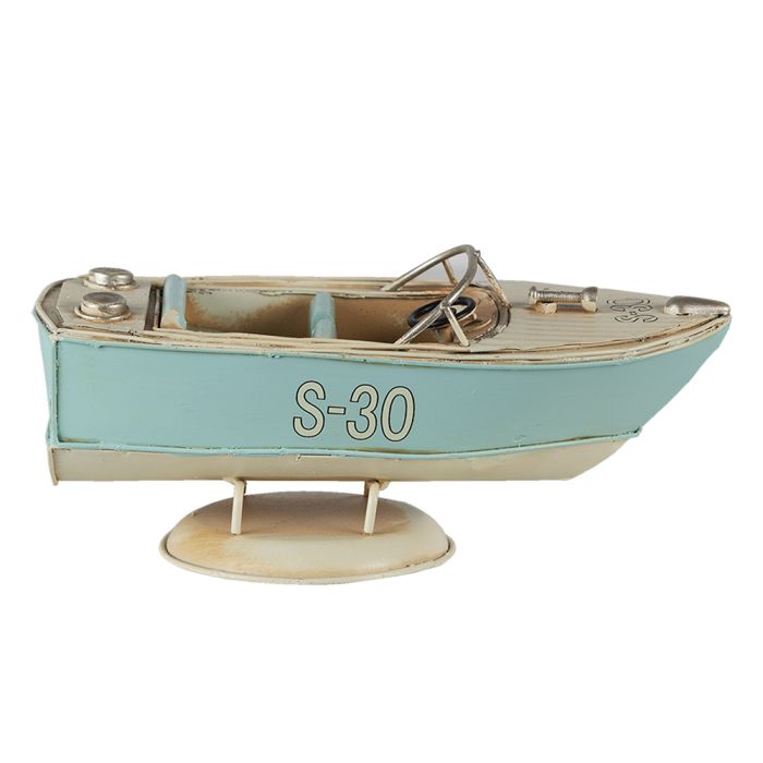 Decoration model boat 18x8x8 cm - pcs