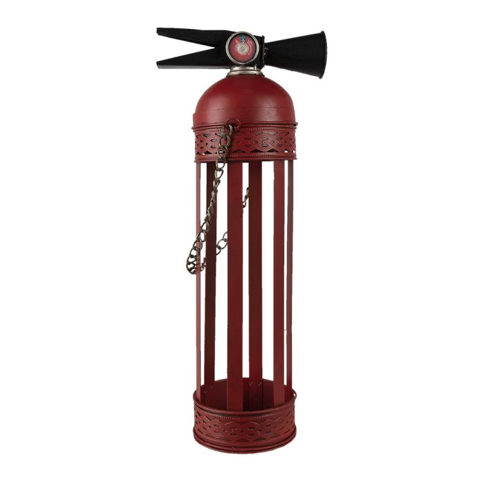 Dekoration fire extinguisher Wine-rack 17x11x41 cm - pcs     
