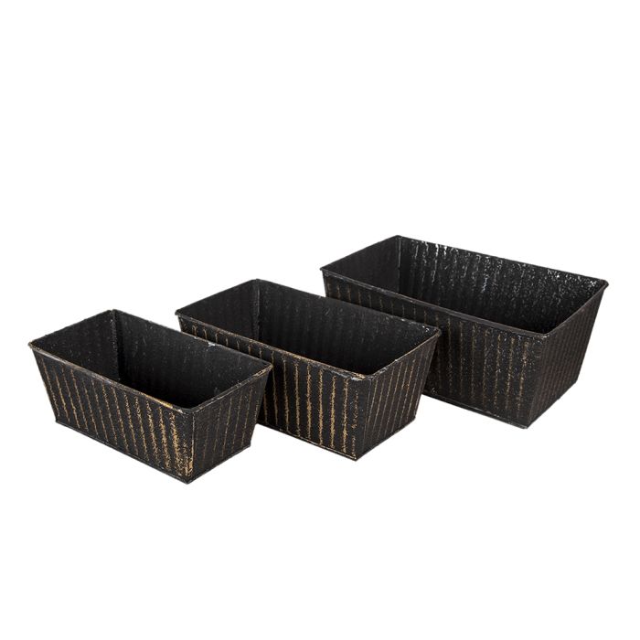 Plant Holder (3) 26x17x12 / 23x14x10 / 21x11x9 cm - set (3)