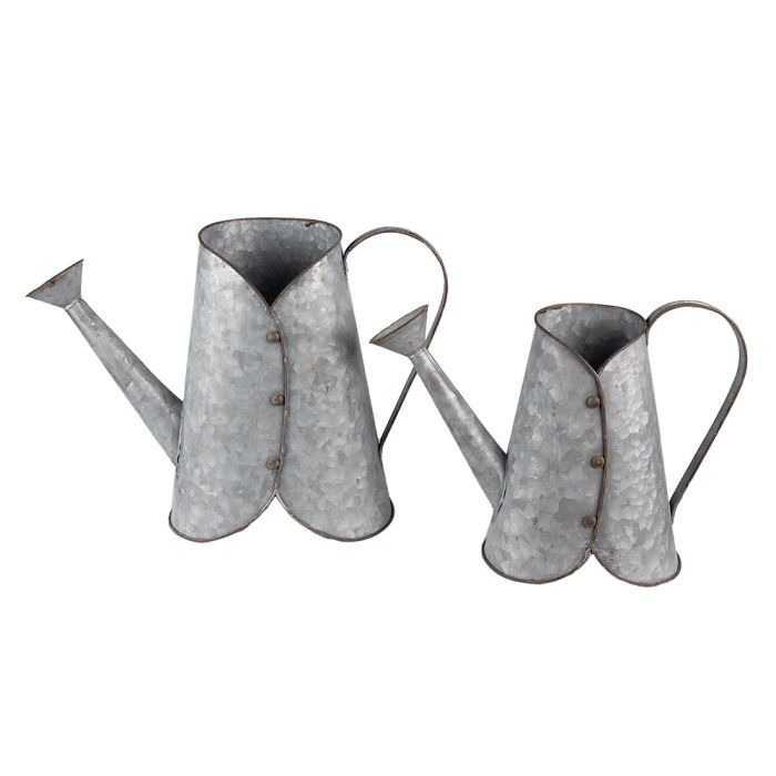 Decoration watering can (2) 40x16x29 / 32x14x24 cm - set (2) 