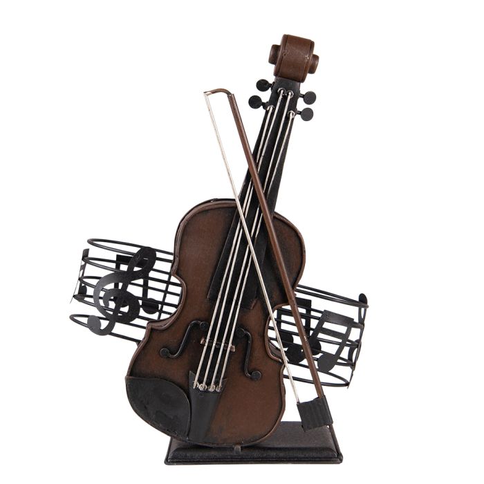 Bottle holder violin 24x12x31 cm - pcs