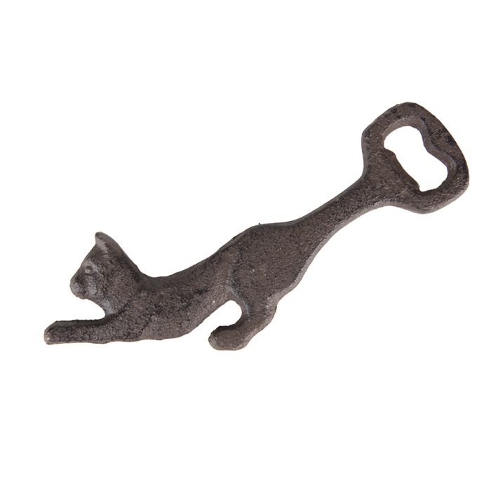 Bottle opener cat 17x9x1 cm - pcs