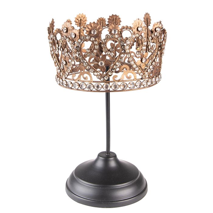 Decoration crown Ø 15x25 cm - pcs