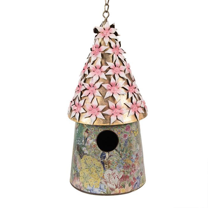 Decoration Birdhouse Ø 17x33/70 cm - pcs