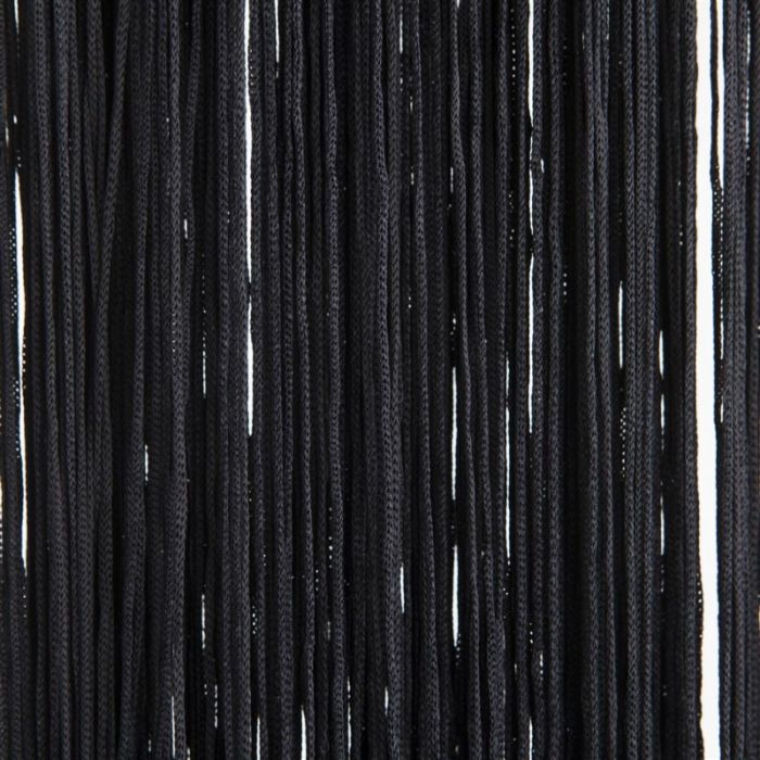 Waterfall Stringcurtain black 100x250cm