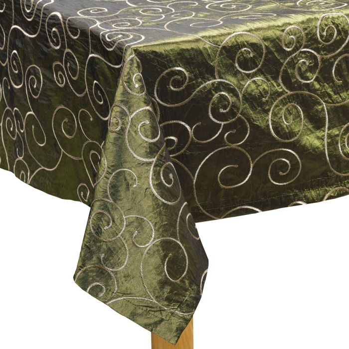 Florence Tablecloth Textile green 142x220cm