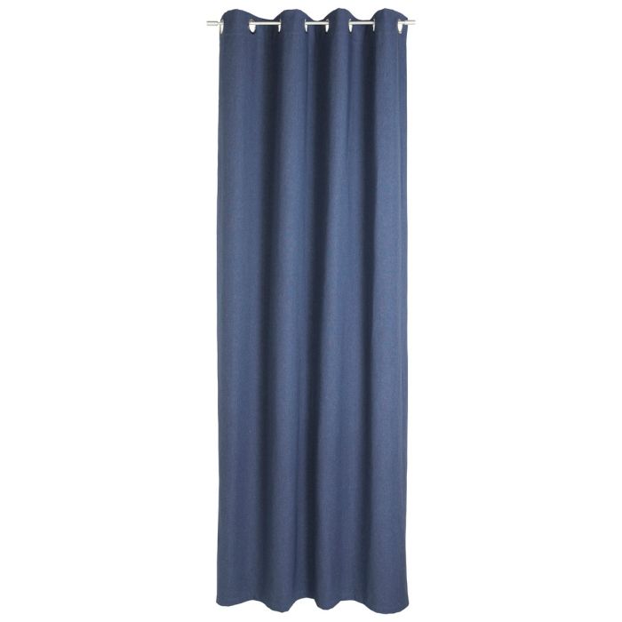 Monique Curtain blue 140x260cm (8rings)