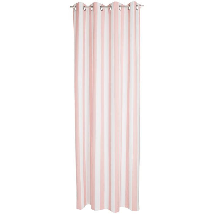 Mireille curtain pink 140 cm x 260 cm 8 rings