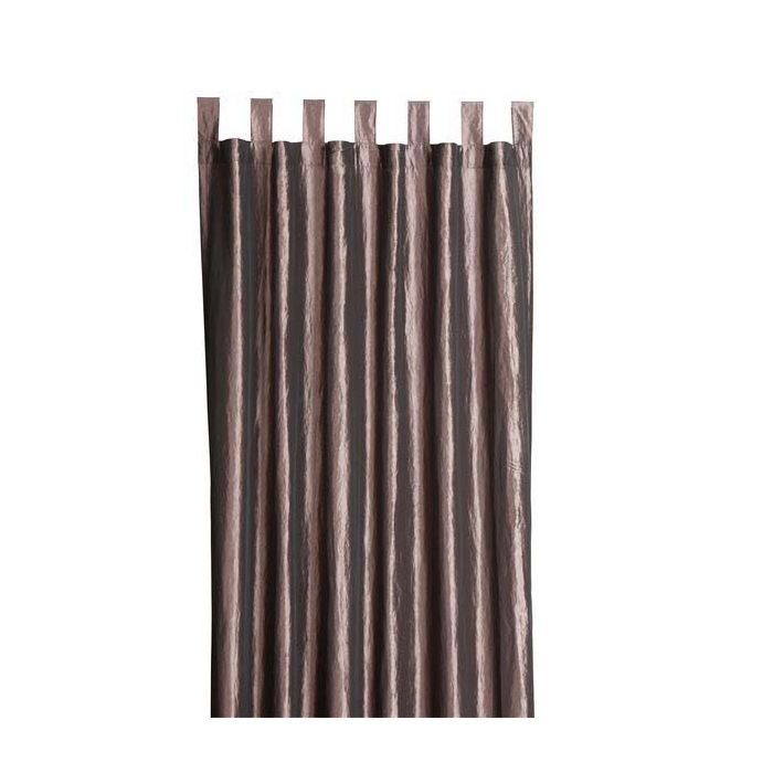 New York curtain brown 135 cm x 260 cm with loops