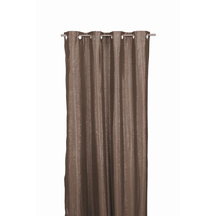 Sparkle Curtain taupe 140x260cm (8 rings)