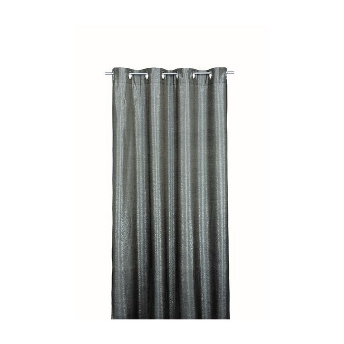 Sparkle Curtain grey 140x260cm (8 rings)