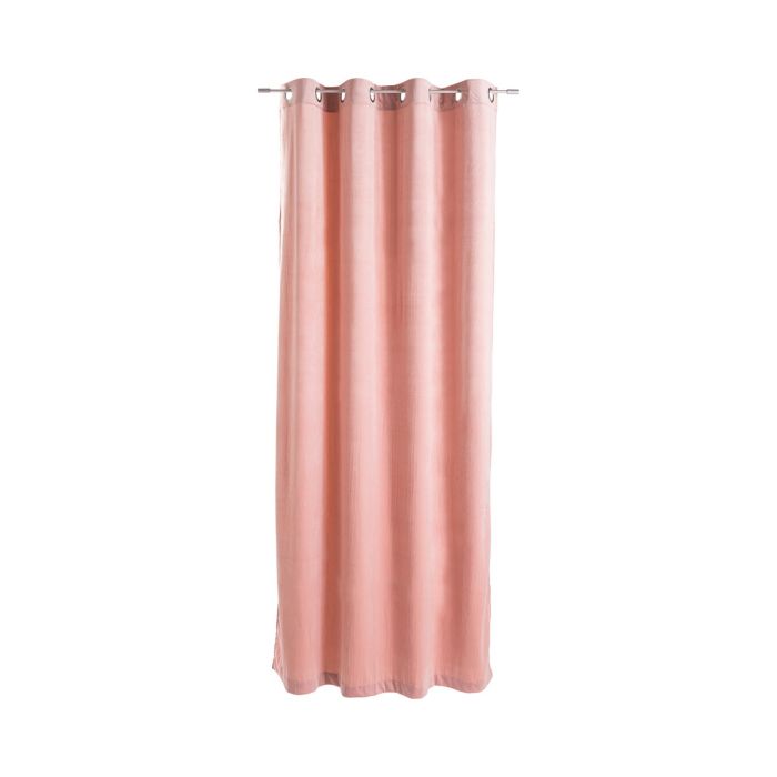 Enzo Curtain pink 140x245cm (8rings)