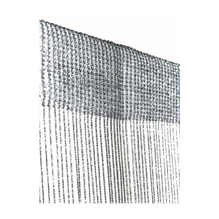 Marissa Lurex Stringcurtain black/silver 90x250cm