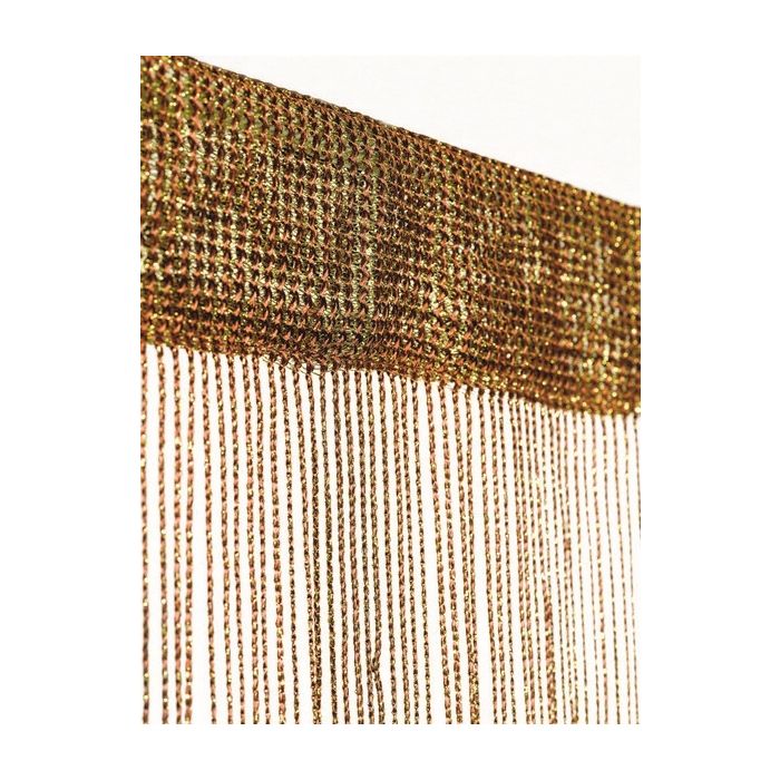 Marissa Lurex Stringcurtain gold/brown 90x250cm