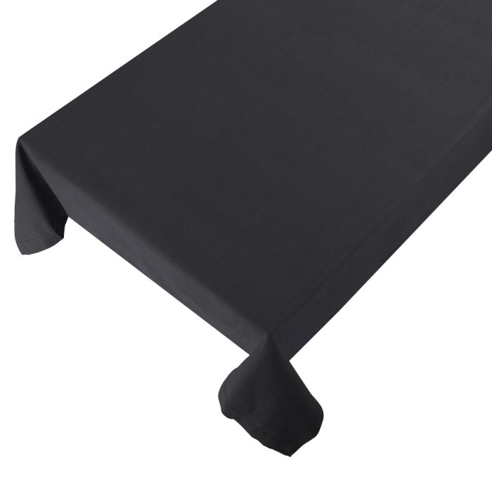 Indi Tablecloth Textile black 140x250cm