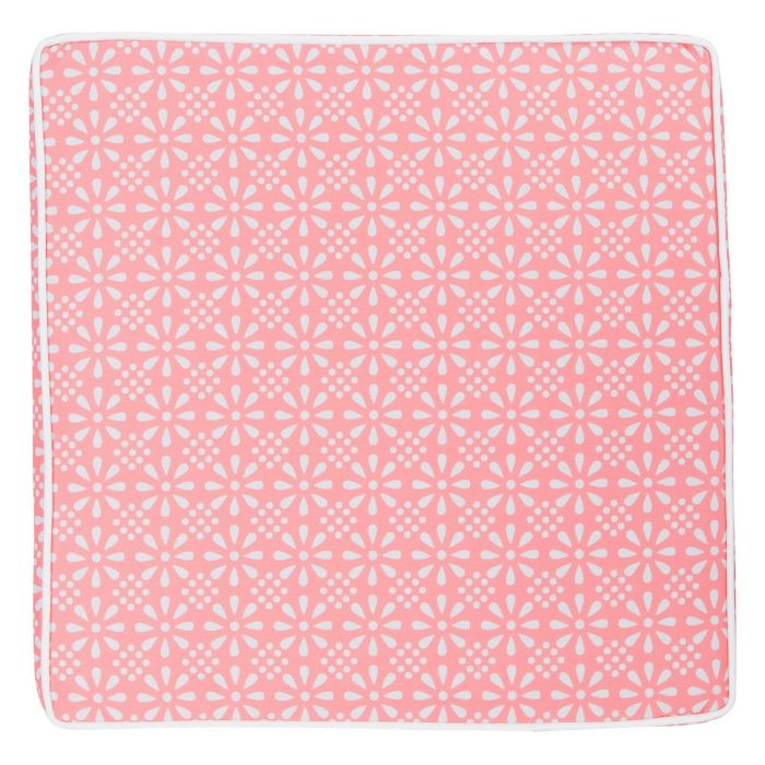 Daisy Flower Outdoor Chairpad strawberry 40x40x4cm