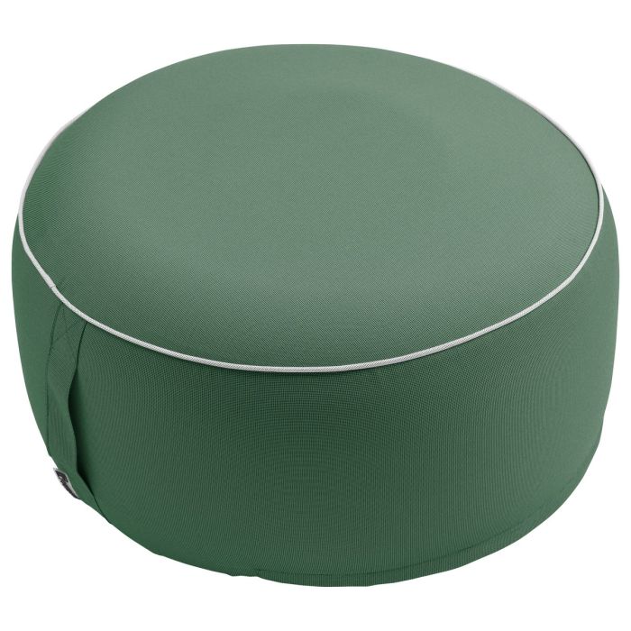 St. Maxime outdoor army green Pouf 55 round x 25 cm high