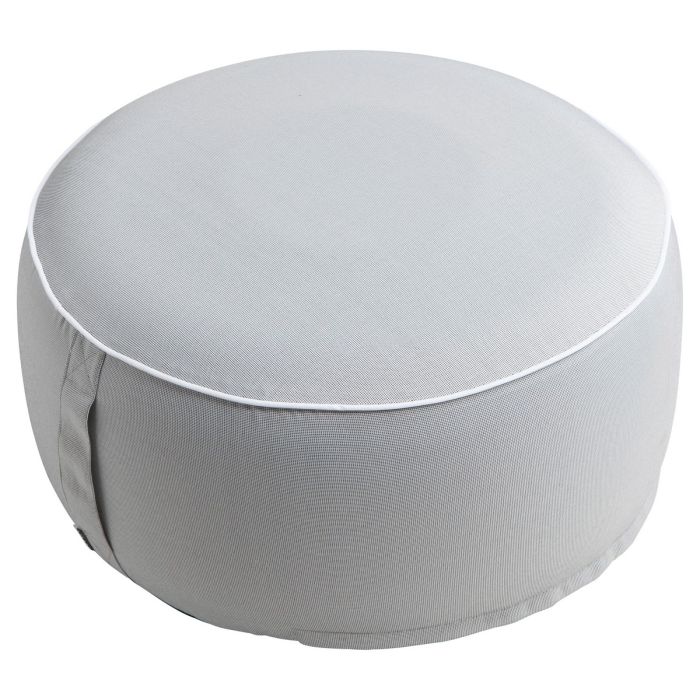 St. Maxime Outdoor l.grey Pouf 55 round x 25 cm high