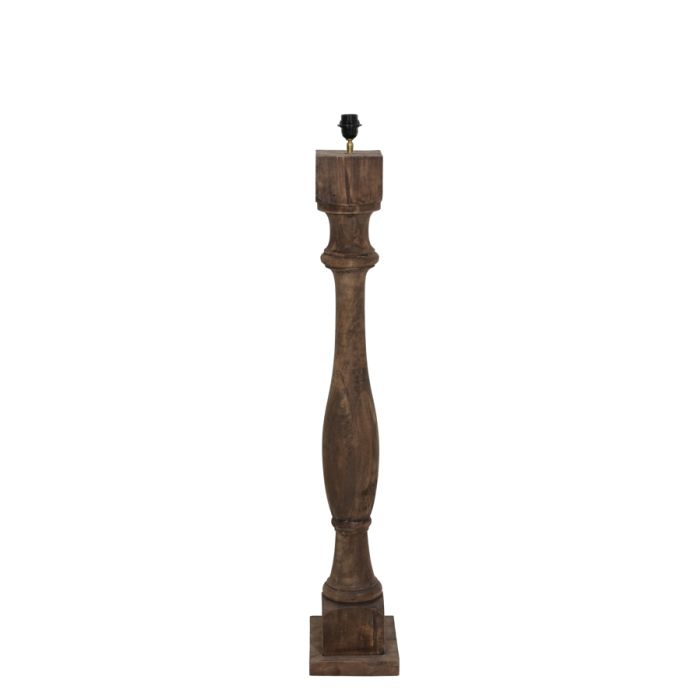 Floor lamp 23x23x125 cm ROBBIA wood dark brown