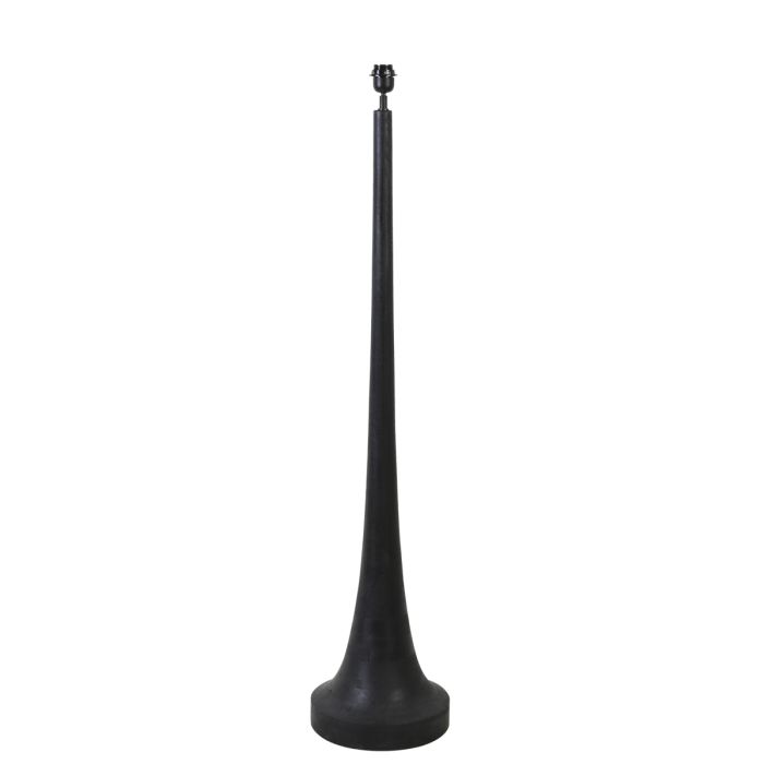 Floor lamp Ø25x135 cm JOVANY wood matt black