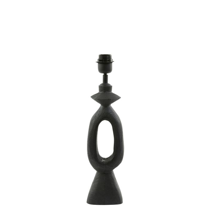 Lamp base 11x9x45 cm DJANGO wood matt black