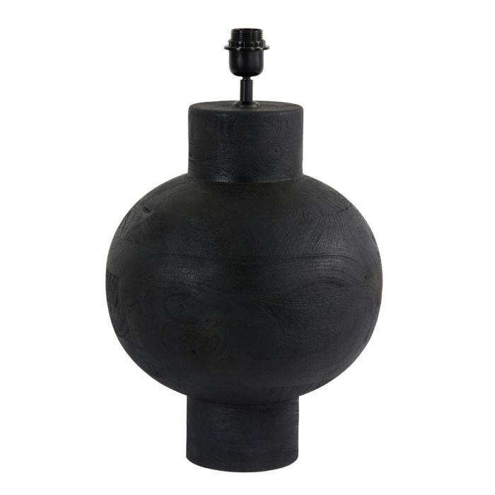 Lamp base Ø33x55 cm BARUMI wood matt black