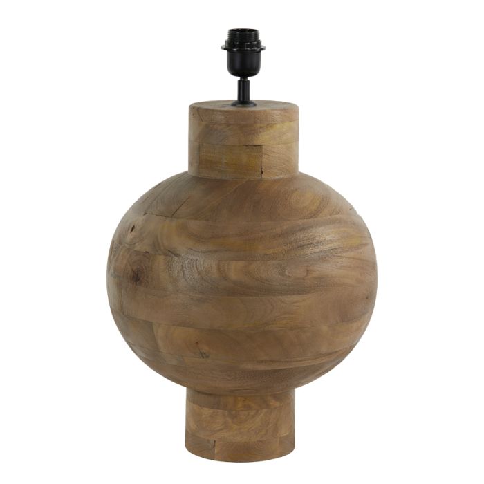 Lamp base Ø33x55 cm BARUMI wood matt brown