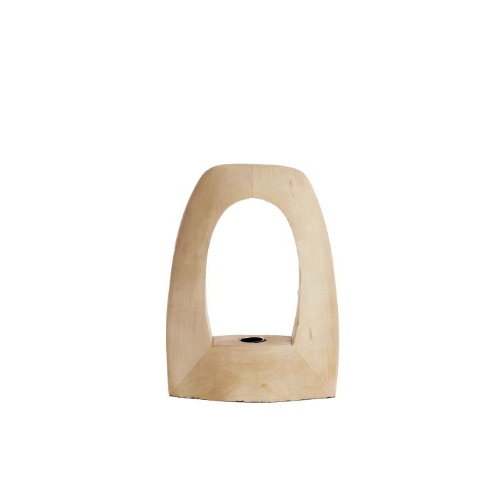 Table lamp 27x10x35 cm CARINI wood matt natural