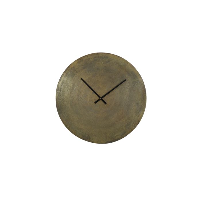 Clock Ø59 cm LICOLA antique bronze