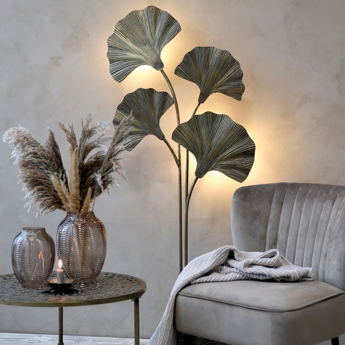 Floor Lamp w. 4 leaves