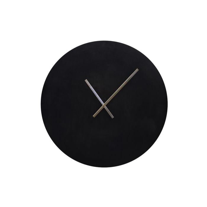 Clock Ø74 cm LICOLA antique black