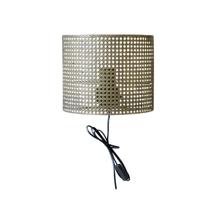 Lamp w. French wicker pattern