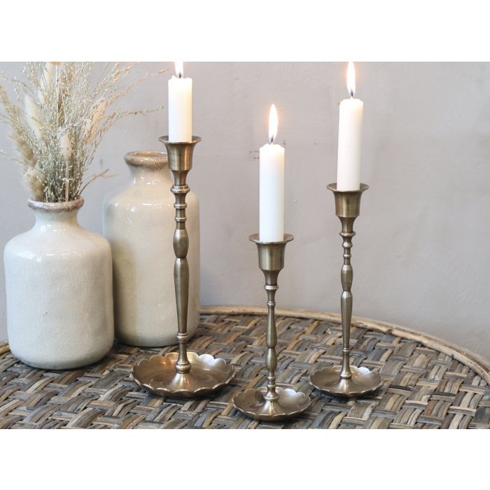 Candlestick in brass