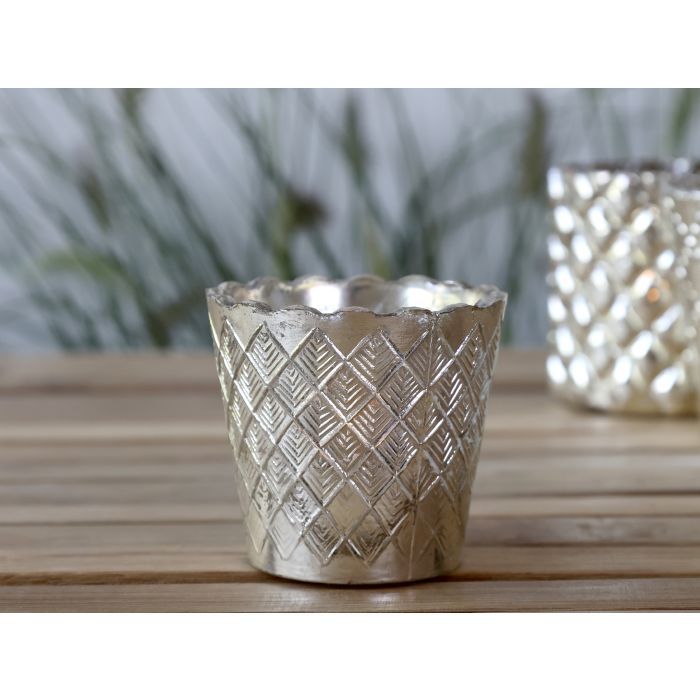 Tealight Holder w. pattern