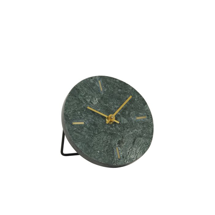 Clock Ø15 cm MORENO marble green