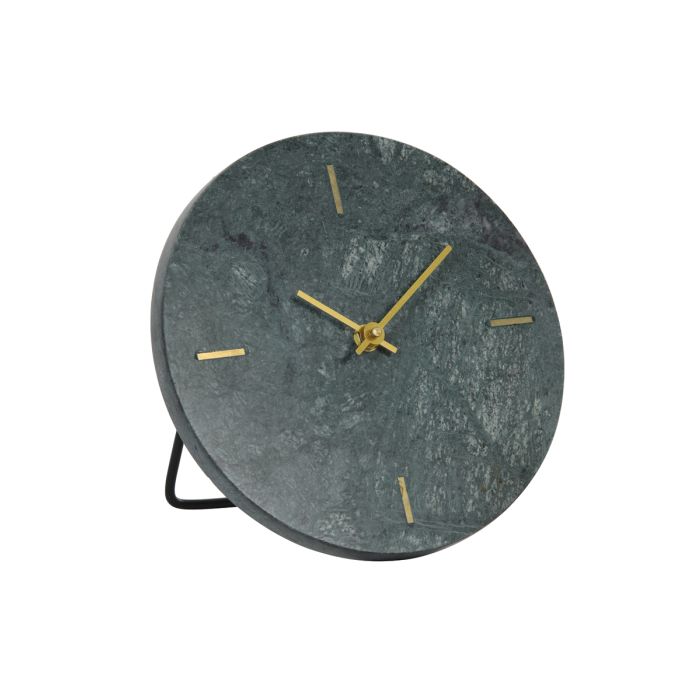 Clock Ø20 cm MORENO marble green