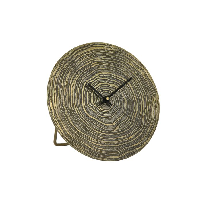 Clock Ø20 cm ALOCIL antique bronze swirl