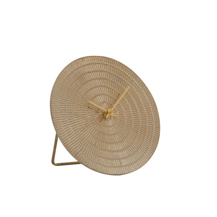 Clock Ø20,5 cm BOJANO light gold