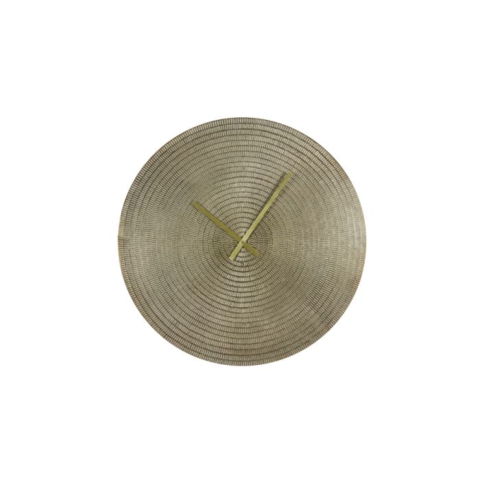 Clock Ø58 cm BOJANO light gold